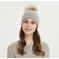 Pure Cashmere Beaded Beanie